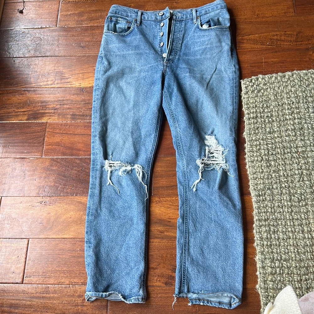 AGOLDE straight leg jeans